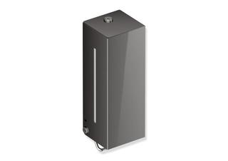 HEWI Seifenspender System 900 Schwarzchrom glänzend