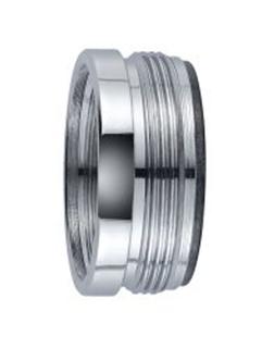 Neoperl Reduziernippel M 24x1xM 28x1, Messing verchromt