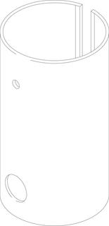 BOSCH Ersatzteil TTNR: 7735501900 Folienmantel Silber 490 everp