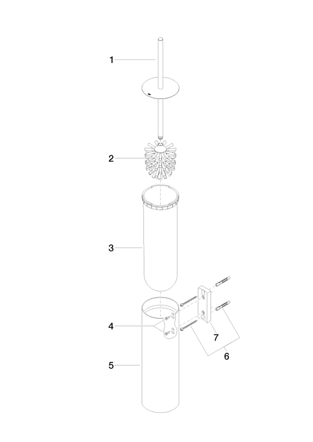 Artikelbild 4 des Artikels „Dornbracht WC-Bürstengarnitur META Ausladung 110mm, Wandmodell, Champagne Champagne“