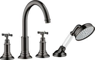 hansgrohe Fertigmontageset Axor Montreux 4-L-Fliese-Ar, m Kreuzgr., pol. bla vc