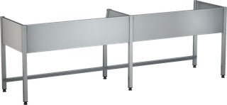 AR Untergestell, MAXIMA, Edelstahl, 2580x850x650 mm