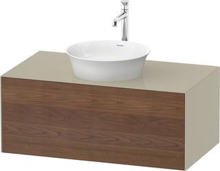 Duravit WTU o. ES White Tulip 40,8x100x 55, 1 A, US N mas/taupe hgl