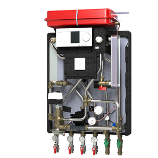 Danfoss Hausstation Akva Lux II VXe H2W2, HE:30kW, PWH:55kW, A337, StS