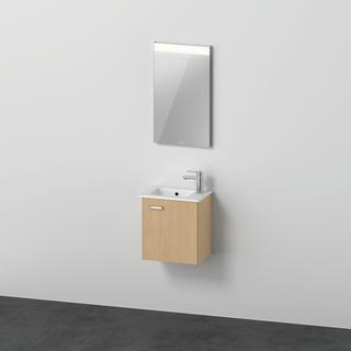 Duravit Möbel-Set XBase 40x28,8cm,WT,WTU m An, Sp., An R, Ei Nat