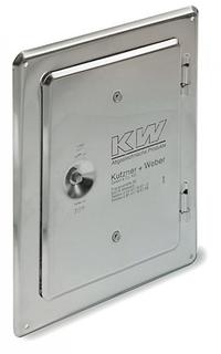 Edelstahltür 200/300 für Airjekt 1 mit Aufnahme für Airjekt 1 Ceramic