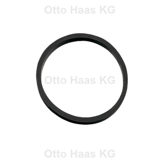 HAAS Gummi-Ring 48x54x6mm, flach, schwarz