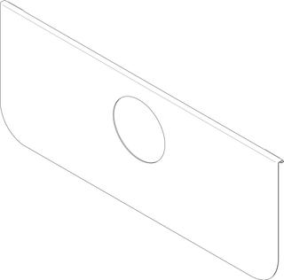 BOSCH Ersatzteil TTNR: 87186663850 Abdeckung