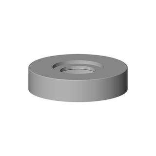 DO Rosette ERSATZTEILE 092788008 D 78 x 18 mm Chrom gebürstet