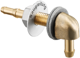 Oventrop Winkel m Gegenm. + Dicht, Schlauch auß. 4 + 6mm
