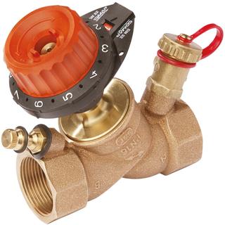 Flamco Strangregulierventil 750 DN 40, G 1 1/2 F, Handr, orange, Rotguss