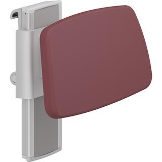 PLUS Rückenlehne 385mm, Rot höhen-/seitlich verstellbar, gepolst.