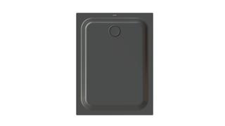Duschwanne BetteSupra 1690 120x90x6,5cm, Glasur, raven