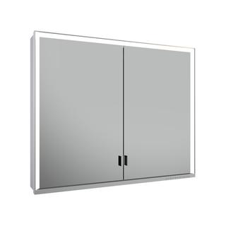 Keuco SPS lange Tür Royal Lumos 90x73x16cm, AP, 2-trg., verd Ablagefach