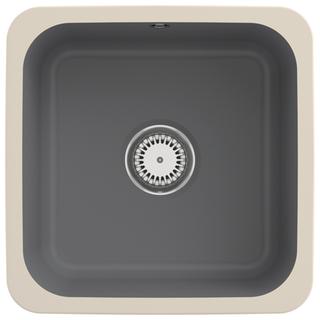 V&B Unterbauspüle Cisterna 50 Abl.garn, m Hand., stone CeramicPlus