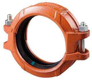 AIPS Kupplung VSH Shurjoint Z05 139,7mm, dukt. Guss, EPDM, starr, orange