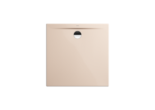Kaldewei DW SUPERPLAN ZERO 1534-5 100x100cm, WA-Träger extrafl., beige