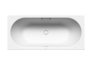 Kaldewei Badewanne CENTRO DUO 132 170x75cm, Griffloch, alpinweiß matt