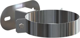 AT Wandabstandhalter DN100/150, 50mm Edelstahl gebürstet