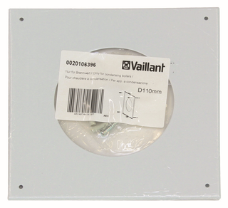 Vaillant Wandrosette d= 110mm, 1 Stück, weiss