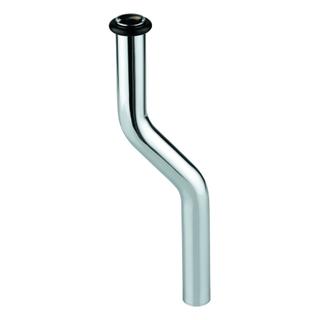 GROHE Urinalspülrohr 20cm, d 1,8cm, MS, chrom, Kröpfung 4cm
