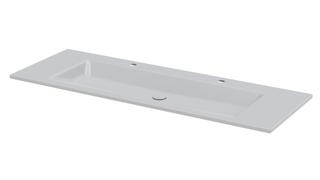 Einbau-Waschtisch BetteAqua A072 140x49,5cm, HLW2, PW, dust