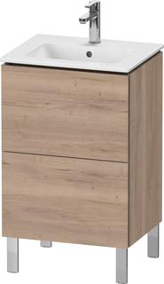 Duravit WT-Unterschrank L-Cube Compact 52x42,1x70,4cm, 2 Ausz., steh., Ei marm.