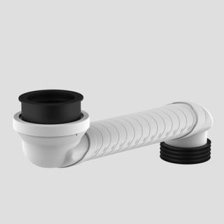 Sanit WC-Etagen-Anschlussbogen INEO SOLO DN 90, für Wand-WC