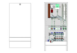 Strawa Frischw-Stat Friwara W22-4L-63-AP 2 HK, dez., 22 l/m, AP, Br. 706mm