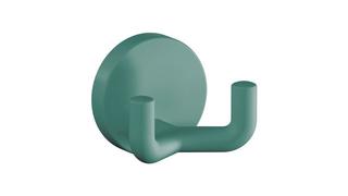 HEWI Doppelhaken 477 43,5mm, matt, aquablau