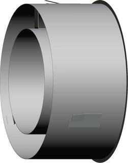 Wolf Wandfutter DN 200/300, konzentrisch, Edelstahl