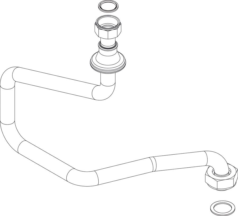 Artikelbild 1 des Artikels „BOSCH Ersatzteil TTNR: 87186440240 Gasrohr vertikal “
