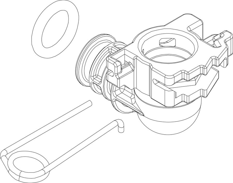 Artikelbild 1 des Artikels „BOSCH Ersatzteil TTNR: 87105062860 Adapter “
