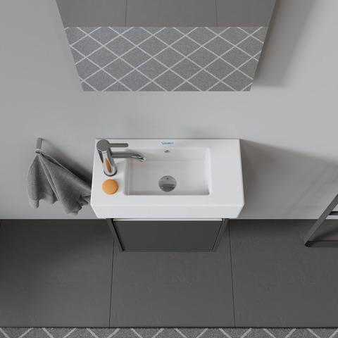 Artikelbild 5 des Artikels „Duravit Möbel-Handwaschbecken Vero 50x25cm, m ÜL, HLB, HL li, we WG Hahnloch links, weiß WonderGliss“