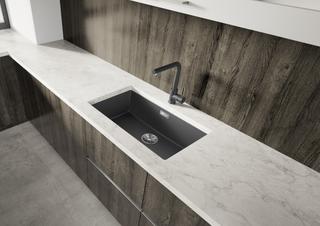Blanco Becken SUBLINE 700-U SILGRANIT 73x46cm, felsgrau