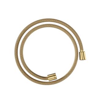 hansgrohe Textilbrauseschlauch 1250mm, Mut. 1x kon, 1x zyl, b gol opt