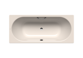 Kaldewei Badewanne CLASSIC DUO 109 180x75cm, Loch Vollantislip, pergamon