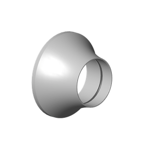 DO Rosette ERSATZTEILE 90278001800 D 78 x 36 mm Dark Platinum gebürstet