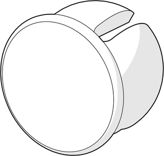 HA Dekorkappe HANSA 59912112 Grau