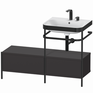 DU MWT m.Metallk,HD2+,1SK l, 2 HL, 850x 1200x490mm,bs,gra. Superm. ES Nussb li