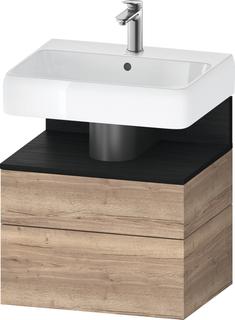 Duravit Waschtisch-Unterschrank Qatego 59x47x59cm, E sw/E Ma, 1 Kast, m B