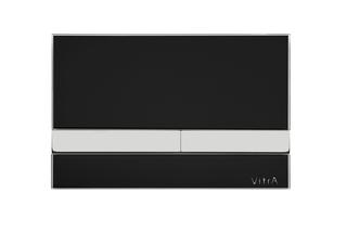 VitrA Betätigungsplatte Select 244x11,5x165mm, Gl., Ta. chr, f 2-Mg., s