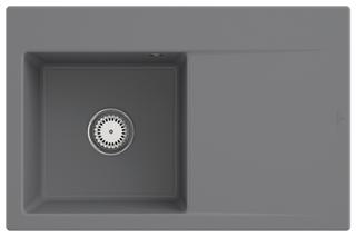 V&B Spüle Subway Style 45 li, m Abl.garn, Hand., stone CeramicPlus