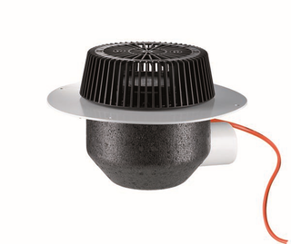 Dallmer Dachablauf SuperDrain 64 H PVC DN 70, beheizt