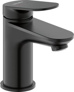 Duravit WT-Einhebelmischer S Wave Ausl. 95mm, o. Zugst.Abl.Gar., sw matt