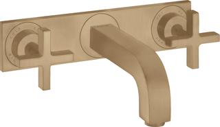 hansgrohe Fertigmontageset Axor Citterio UP-3-L-WT-Arm, m Kreuzgr., brush. bron