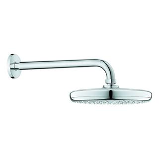GROHE Kopfbrauseset Tempesta 210 m Begr 9,5 l/m, Arm 28,6cm, 1 Strahl, ch
