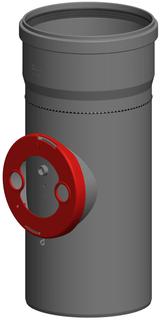 ATEC Kontroll-Rohr PolyTop DN 200, Nutzlänge 366mm