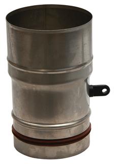 ETA Abgasanschlussadapter f PU, v Kes. DN 113 a V4A DN 120, ES