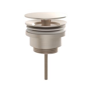 VitrA Push-Open-Ventil d= 62mm, Metall, Nickel gebürstet
